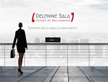 Tablet Screenshot of delphinesala.com
